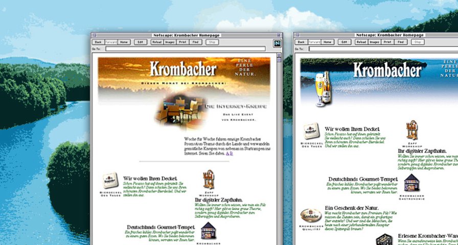 Krombacher Historie | PimcoreXTest